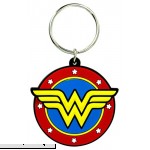 DC Wonder Woman Classic Logo Soft Touch PVC Key Ring  B072QXC399